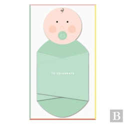 Bertrand.pt - Cheree Berry Swaddle Soiree Baby Shower Invite Notecards