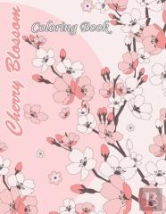 Cherry Blossom Coloring Book