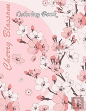 Cherry Blossom Coloring Book