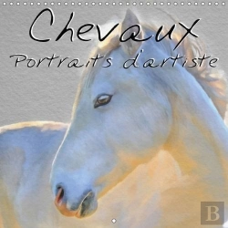 Bertrand.pt - Chevaux Portraits D Artiste Calendrier Mural 2018 300 300 Mm Square