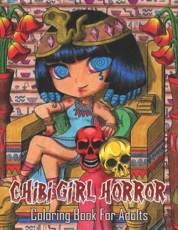Bertrand.pt - Chibi Girl Horror Coloring Book