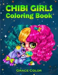 Chibi Girls Coloring Book