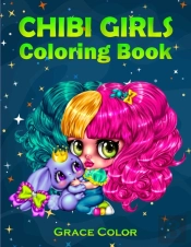 Chibi Girls Coloring Book
