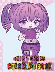 Chibi Girls Coloring Book