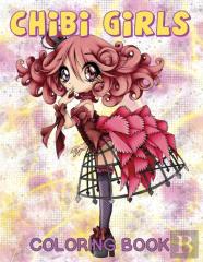 Chibi Girls Coloring Book