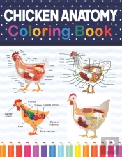 Chicken Anatomy Coloring Book