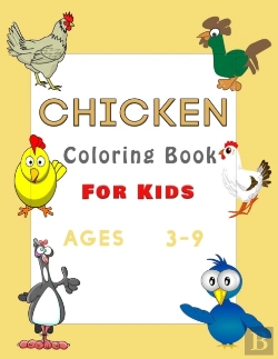 Bertrand.pt - Chicken Coloring Book For Kids Ages 3-9