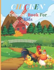 Chicken Coloring Book For Kids