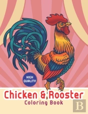 Chicken & Rooster Coloring Book
