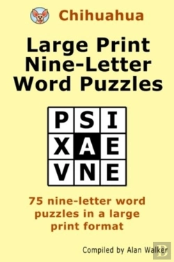 Bertrand.pt - Chihuahua Large Print Nine-Letter Word Puzzles