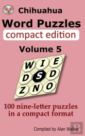 Chihuahua Word Puzzles Compact Edition Volume 5