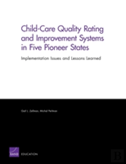 Bertrand.pt - Child-Care Quality Rating And Improvement Systems In Five Pioneer States