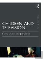 Children And Television