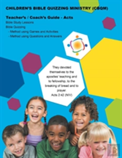 Bertrand.pt - Children'S Bible Quizzing Ministry Guide - Acts