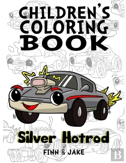 Bertrand.pt - Children'S Coloring Book, Silver Hotrod: