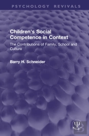Children'S Social Competence In Context