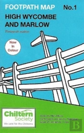 Chiltern Society Footpath Map No. 1 High Wycombe And Marlow