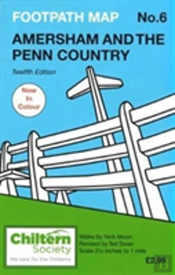 Bertrand.pt - Chiltern Society Footpath Map No. 6 - Amersham And The Penn Country