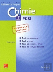 Chimie ; 1ère Année Pcsi (2e Édition)