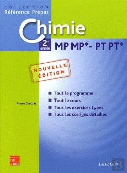 Bertrand.pt - Chimie ; 2e Année Mp Mp* , Pt, Pt* (2e Édition)