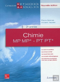 Bertrand.pt - Chimie 2e Annee Mp Mp Pt Pt*, Nouvelle Edition (Coll. Methodes & Annales)