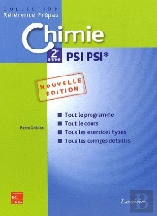 Chimie 2e Année ; Psi Psi* (2e Édition)