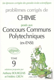 Chimie Concours Communs Polytechniques (Ccp) 2002-2003 - Tome 9 (Édition 2002/2003)