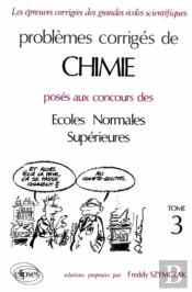Chimie Ens 1990-1994 - Tome 3