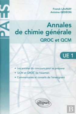 Bertrand.pt - Chimie Generale Fiches Des Essentiels Du Cours Qcm Corriges & Commentes