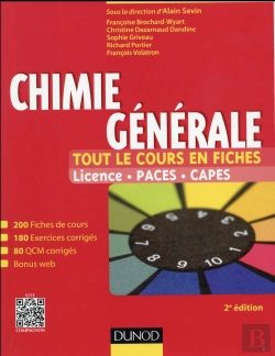 Bertrand.pt - Chimie Generale - Tout Le Cours En Fiches - 2e Ed