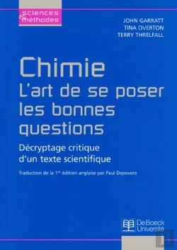 Bertrand.pt - Chimie ; L'Art De Se Poser Les Bonnes Questions