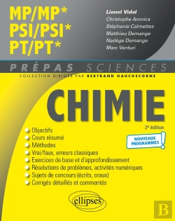 Bertrand.pt - Chimie Mp/Mp* Psi/Psi* Pt/Pt*- Programme 2022