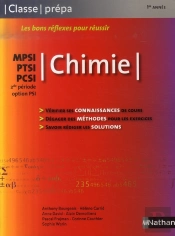 Chimie ; Mpsi, Ptsi, Pcsi 2ème Période ; Classe Prépa 1ère Année ; Option Psi (Édition 2007)