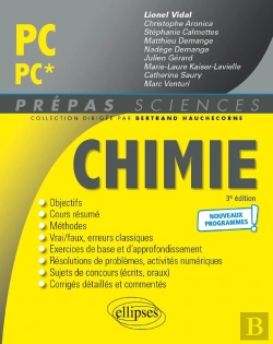 Bertrand.pt - Chimie Pc/Pc* - Programme 2022