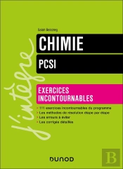 Chimie ; Pcsi ; Exercices Incontournables