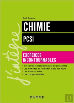 Bertrand.pt - Chimie ; Pcsi ; Exercices Incontournables