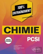Chimie ; Pcsi Nouveaux Programmes