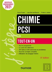 Chimie Pcsi ; Tout-En-Un
