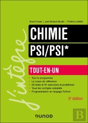 Chimie ; Psi/Psi* ; Tout-En-Un (5e Édition)