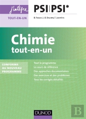 Chimie ; Psi-Psi* ; Tout-En-Un