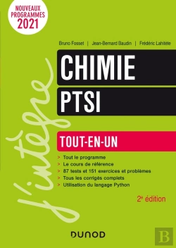 Bertrand.pt - Chimie Ptsi : Tout-En-Un (2e Édition)