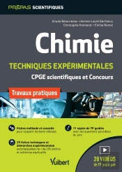 Chimie ; Techniques Expérimentales ; Cpge Scientifiques Et Concours; Travaux Pratiques