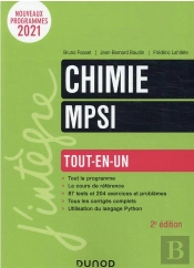 Chimie Tout-En-Un Mpsi - 2e Ed.