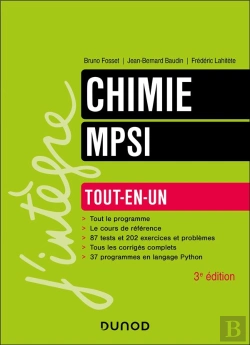 Bertrand.pt - Chimie Tout-En-Un Mpsi - 3e Éd.