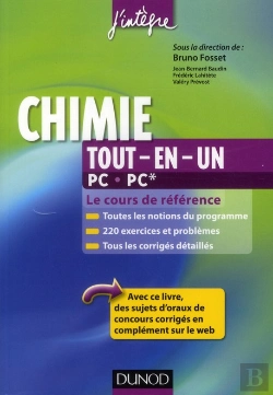 Bertrand.pt - Chimie Tout-En-Un ; Pc-Pc* ; Cours Et Exercices Corrigés