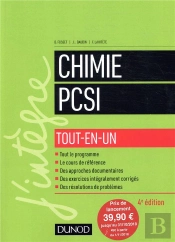 Chimie Tout-En-Un Pcsi - 4e Ed.