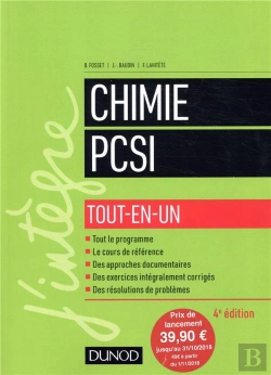 Bertrand.pt - Chimie Tout-En-Un Pcsi - 4e Ed.