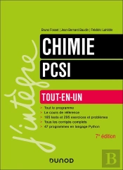 Chimie Tout-En-Un Pcsi - 7e Éd.