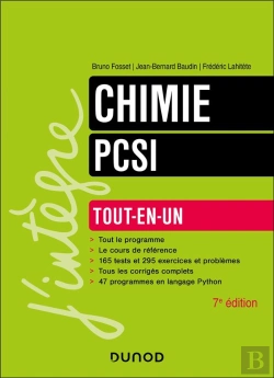Bertrand.pt - Chimie Tout-En-Un Pcsi - 7e Éd.