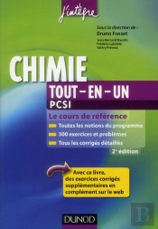 Chimie Tout-En-Un ; Pcsi ; Cours Et Exercices Corrigés (2e Édition)